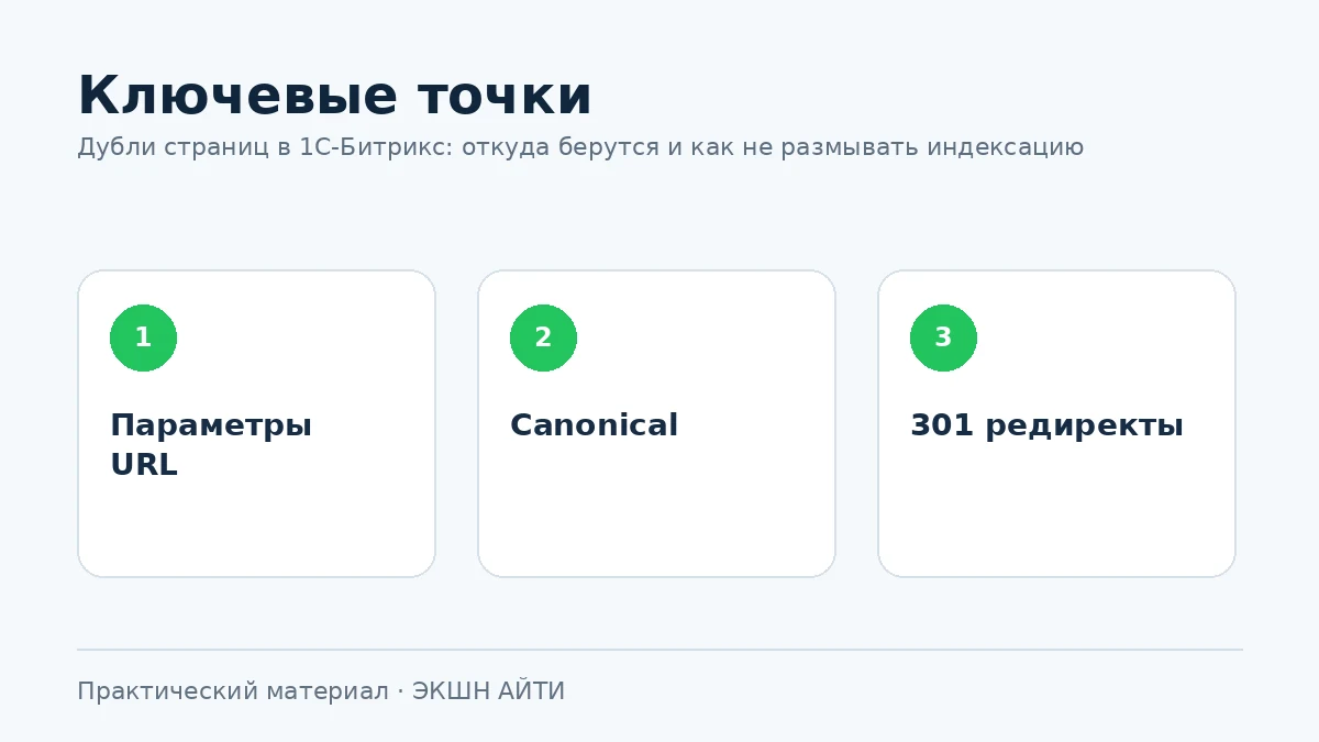 Как обрабатывать дубли URL на сайте