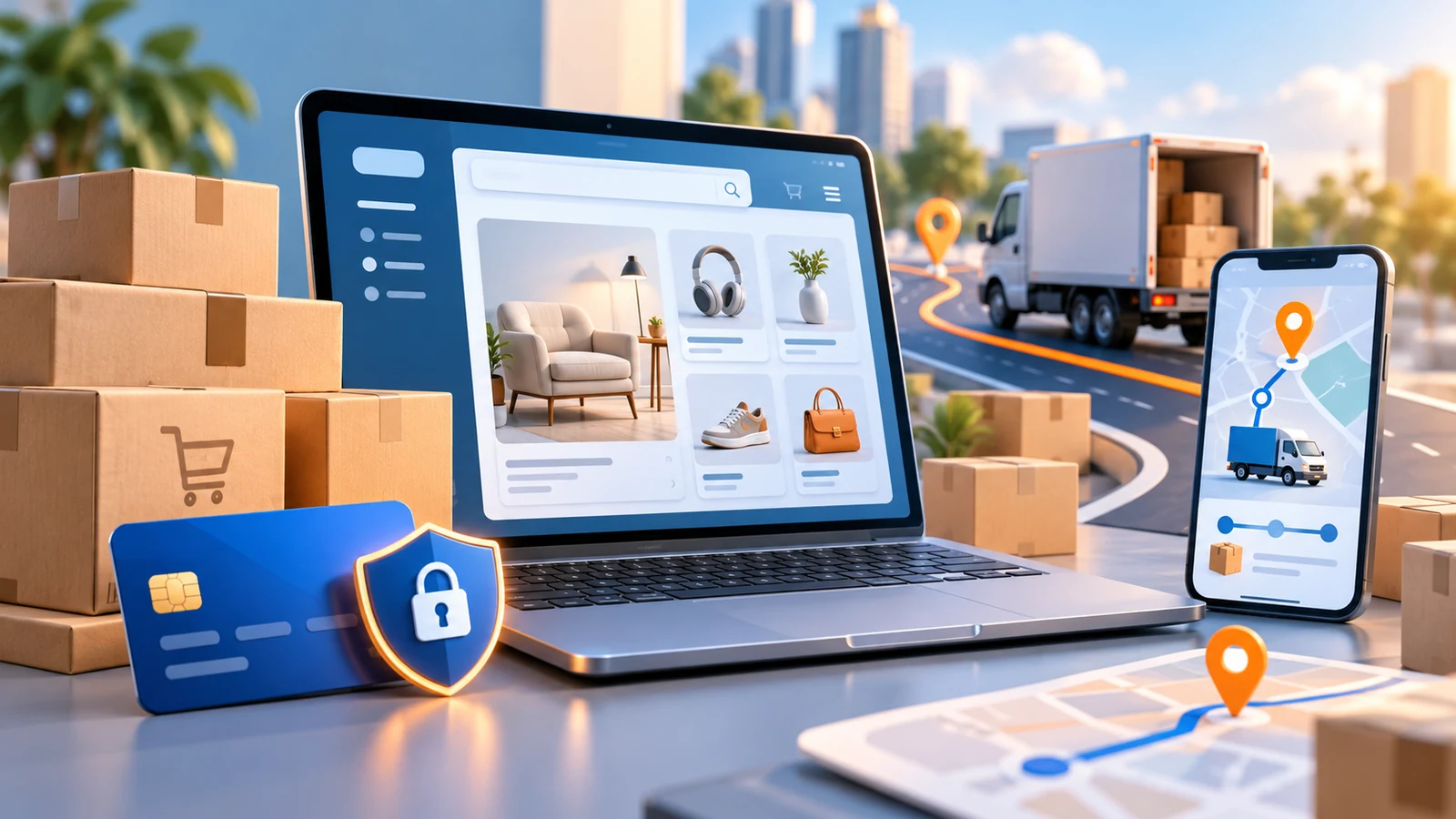Поиск по каталогу и навигация в интернет-магазине